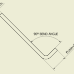 Minimum sheet metal flange length